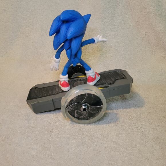 Sonic The Hedgehog Movie Remote Control Skateboard Toy Jakks Pacific NO REMOTE - Picture 2 of 7